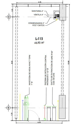 Renta de local comercial equipado en zona centro, Monterrey.