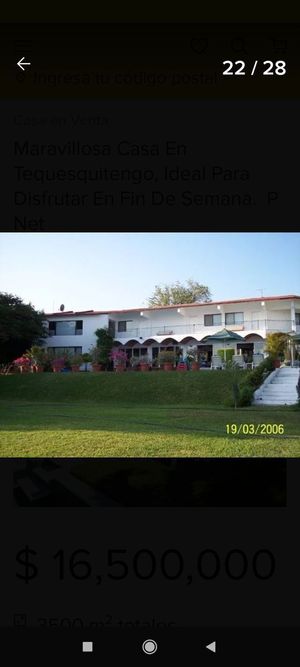 HERMOSA CASA EN VENTA EN TEQUESQUITENGO