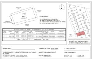 Terreno tipo campestre en Venta en El Pino Durango