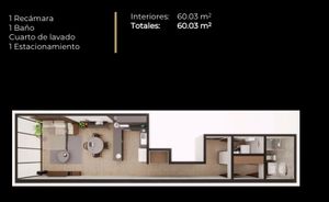 Departamento en venta Col. Letran Valle, Benito Juarez  $3,988,950 (PG)