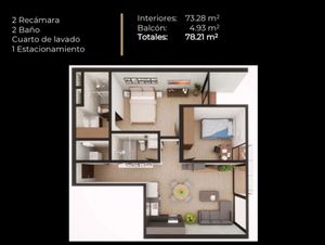 Departamento en venta Col. Letran Valle, Benito Juarez  $4,899,000.00(PG)