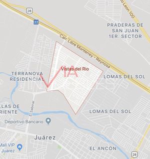 Terreno Comercial En Venta En Vistas Del Río, Juárez, Nuevo León