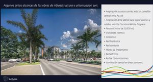 Terreno comercial sobre carretera Merida-Progreso de 6,112 m2 cerca The Harbor