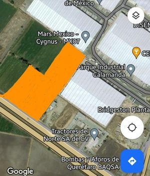 Terreno  industrial en venta Querétaro sobre autopista mex qro