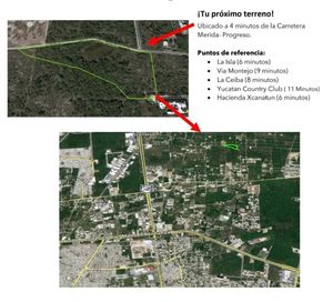 Terreno comercial con laguna en Temozón