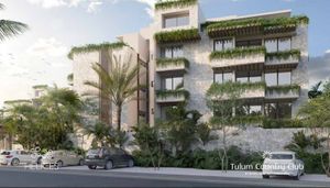 Departamento en Venta, 2 hab. 2.5 baños, Tulum Country Club