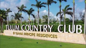 Terreno 1,277.80 M2 en Tulum Country CLub