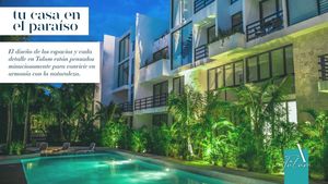 Departamento  2 Rec. 94m2  en VENTA, TULUM COUNTRY CLUB