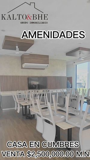 CASA EN VENTA - CUMBRES