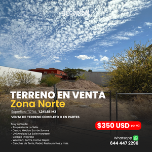 Terreno en Venta - Cd. Obregón (Zona Norte)