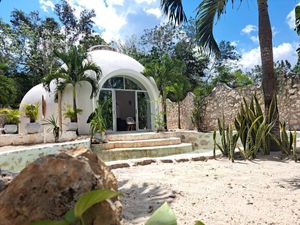 VILLA ON SALE IN TULUM WITH NATURAL POOL