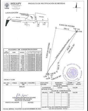 TERRENOS EN VENTA EN HOCABA, MERIDA, YUCATAN 42HAS