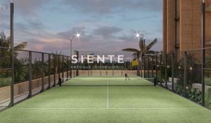 Estudio en PreVenta | BAO Puerto Morelos Frente a Mar | Vista a Cancha de PADEL