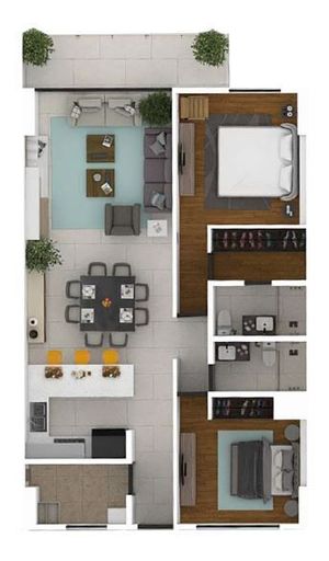 VENTA DE DEPARTAMENTO EN WISE LIVING CAÑADA JURIQUILLA QUERETARO RDV200101-AE