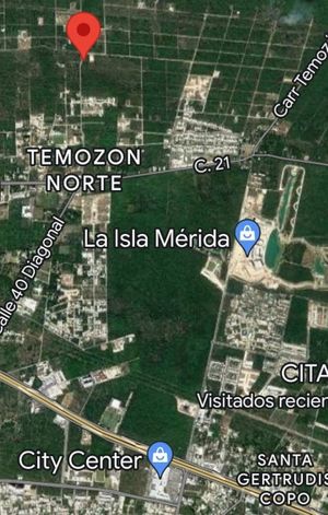 Terreno en Temozón Norte