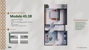 DEPARTAMENTO EN VENTA INICIAL CORREA RACHO MERIDA YUCATAN