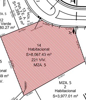 Macrolote en venta en Distrito Meseta