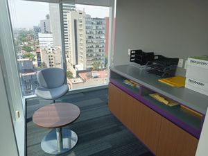 Oficina en renta en  Del  Valle 1,076m2 AMUEBLADA