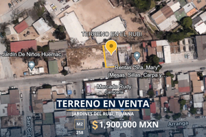 Terreno venta El Rubí. Cerca Zona Centro, Madero (Cacho), Garita de San Ysidro