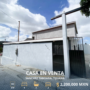 Casa venta Anexa Sanchez Taboada. Cerca de Vía Rápida, Macroplaza, Garita Otay