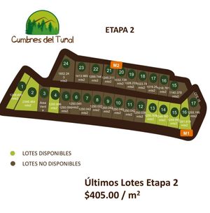 Terreno VENTA en Fracc. Cumbres del Tunal