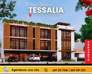 Departamento en venta TESSALIA en lomas de Mazatlán