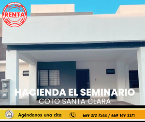 CASA EN RENTA HACIENDA EL SEMINARIO