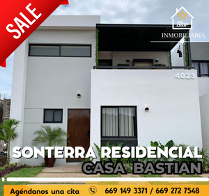 CASA EN VENTA EN SONTERRA II MODELO BASTIAN