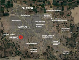 Oportunidad de Terreno Comercial al Sur de Mexicali.