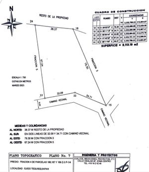 Croquis del lote 4B