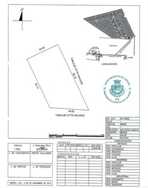 TERRENO EN VENTA EN ZONA RESIDENCIAL AL NORTE A SOLO 15 MINUTOS DE MERIDA YUCATA