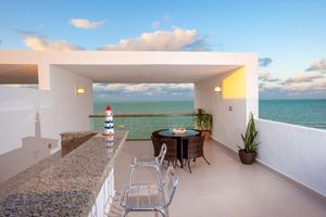 Venta Villa Solarium frente al Mar en San Benito entre Chicxulub y Telchac, Yuc.