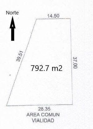 Terreno en venta con financiamiento. El Cortijo, zona country, 792 m2 Chablekal