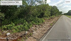 Venta Terreno Comercial $68.79 m2 en Tetiz Yucatan