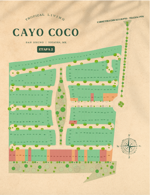 Terrenos residenciales en San Bruno, junto a laguna rosa - CAYO COCO Etapa 2