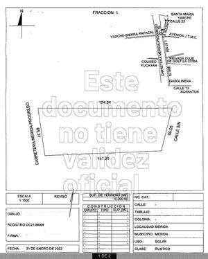 Terreno sobre carretera para giro comercial, industrial o residencial en Mérida