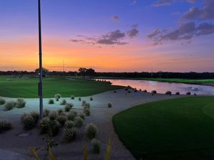 Terreno en venta frente a campo de golf en Club Provincia, Tamanché, Yucatán.