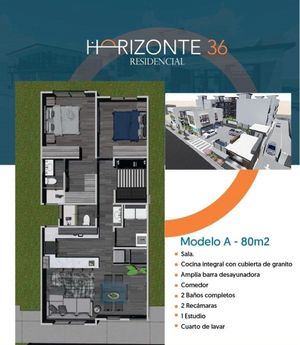 Venta Departamento Residencial Horizonte