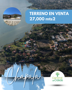 Terreno en venta Chapala