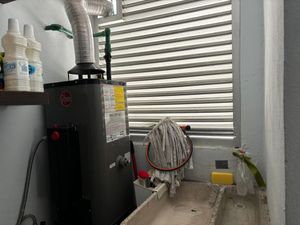 Área de lavado con ventilación natural