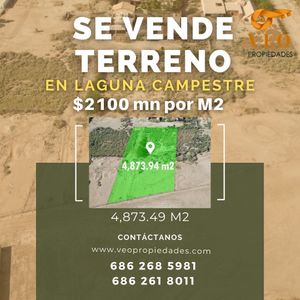 SE VENDE TERRENO LAGUNA CAMPESTRE