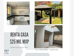 Casa en Renta en Jardines de Santa Monica Tlalnepantla de Baz