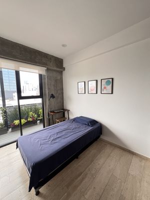 Lindo departamento con balcón en Roma Norte