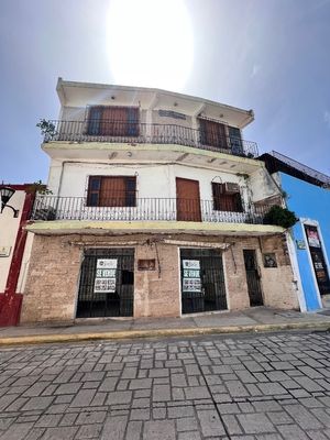 EN VENTA, Edificio en Centro Historico Campeche