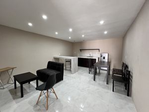 EN RENTA, Departamento amueblado con garage en Santa Ana, Campeche