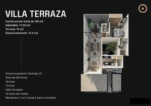 Preventa de Villa terraza en Merida