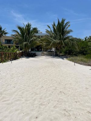 Casa en venta frente al mar, San Crisanto, Telchac, Yucatán