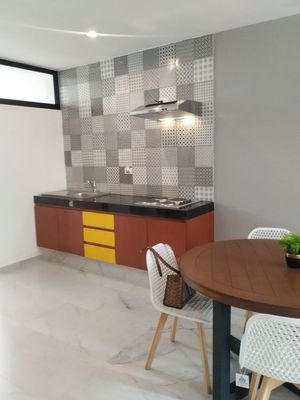 Hermoso departamento amueblado en renta en Dzityá