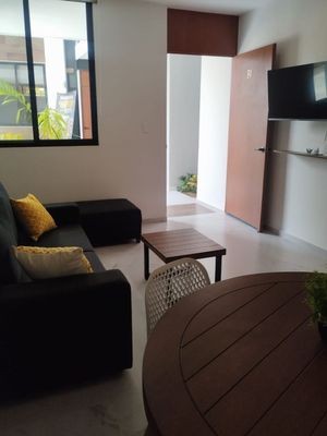 Hermoso departamento amueblado en renta en Dzityá