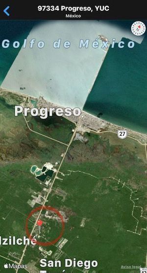 Terreno en venta Progreso Yucatán